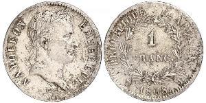1 Franc First French Empire (1804-1814) Silver 
