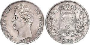 1 Franc Kingdom of France (1815-1830) Silver 