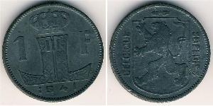 1 Franc Belgien Zink 