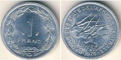 1 Franc République centrafricaine  