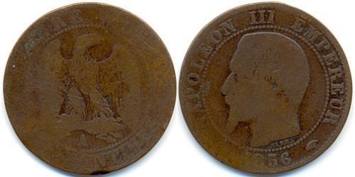 1 Franc Zweites Kaiserreich (1852-1870)  Napoleon III (1808-1873)