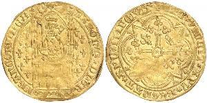 1 Franc 中世纪的法国 金 查理五世 (法兰西) (1338 - 1380)