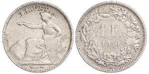 1 Franc 瑞士 銀 