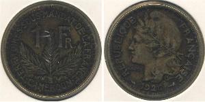 1 Franc Cameroon (1960 - ) 青铜 