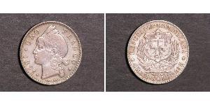1 Franco République dominicaine Argent 