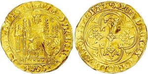 1 Gold Shield Sacro Romano Impero (962-1806) Oro 
