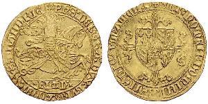 1 Golden Rider Reino de Francia (843-1791) Oro Felipe III de Francia(1245-1285)