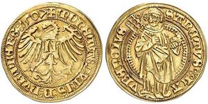 1 Goldgulden Deutschland Gold 