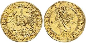 1 Goldgulden Deutschland Gold 