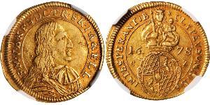 1 Goldgulden Kurfürstentum Bayern (1623 - 1806) Gold Ferdinand Maria (Bayern)(1636 – 1679)