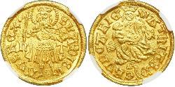 1 Goldgulden Королевство Венгрия (1000-1918) Золото Matthias Corvinus of Hungary  (1443 -1490)