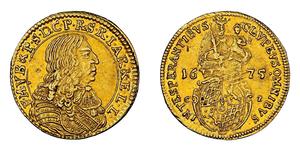 1 Goldgulden Electorate of Bavaria (1623 - 1806) 金 Ferdinand Maria, Elector of Bavaria (1636 – 1679)