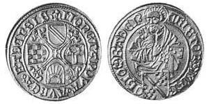 1 Goldgulden Margraviate of Baden (1112 - 1803) 金 