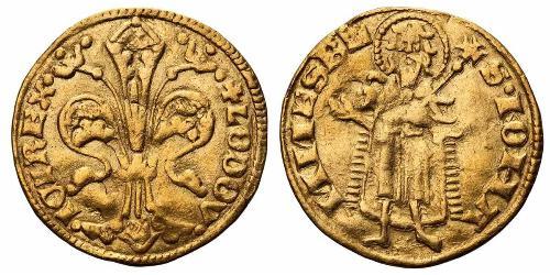 1 Goldgulden / 1 Флорін Королiвство Угорщина (1000-1918) Золото 