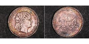 1 Gourde Гаити (1804 - ) Серебро 