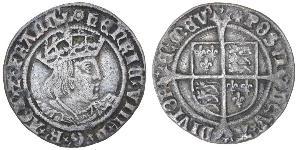 1 Groat Francia Argento 