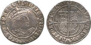 1 Groat Frankreich Silber 