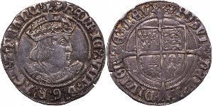 1 Groat Frankreich Silber 