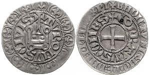 1 Groat Frankreich Silber Philip IV (1268 -1314)