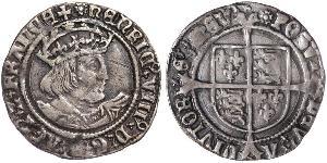 1 Groat Frankreich Silber 