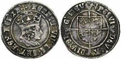 1 Groat Königreich England (927-1649,1660-1707) Silber Heinrich VII (1457 - 1509)