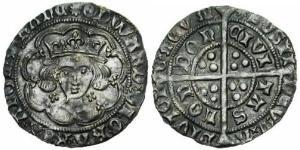 1 Groat Königreich England (927-1649,1660-1707) Silber Edward IV (1442-1483)