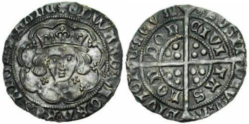 1 Groat Königreich England (927-1649,1660-1707) Silber Edward IV (1442-1483)