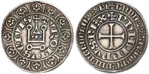 1 Groat France Silver Philip IV of France (1268 -1314)