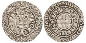 1 Groat France Silver Philip IV of France (1268 -1314)
