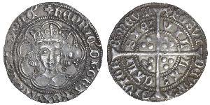 1 Groat Kingdom of England (927-1649,1660-1707) Silver Henry VI (1421-1471)