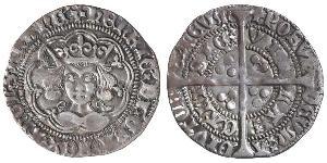 1 Groat Kingdom of England (927-1649,1660-1707) Silver Henry VI (1421-1471)
