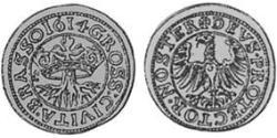 1 Groschen Principality of Transylvania (1571-1711) Argent 