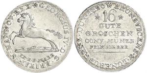 1 Groschen Hannover Argento 