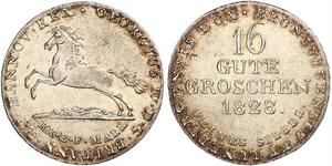 1 Groschen Hannover Argento 
