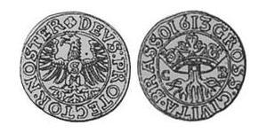 1 Groschen Principato di Transilvania (1571-1711) Argento 
