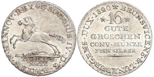 1 Groschen Hannover Plata 