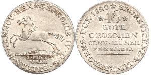1 Groschen Hannover Plata 
