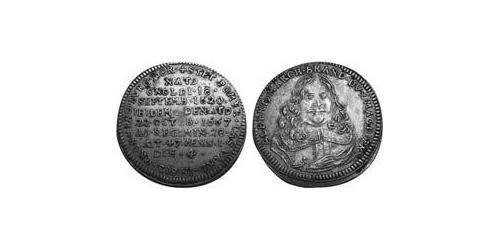 1 Groschen Principado de Ansbach (1398–1792) Plata 