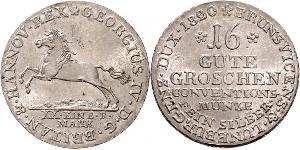 1 Groschen Hannover Silber 