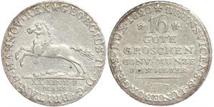 1 Groschen Hanover Silver 