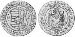 1 Groschen Княжество Трансильвания (1571-1711) Серебро 