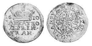 1 Groschen Княжество Трансильвания (1571-1711) Серебро 