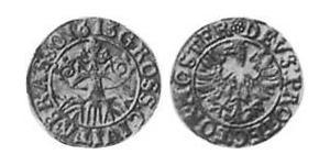 1 Groschen Княжество Трансильвания (1571-1711) Серебро 