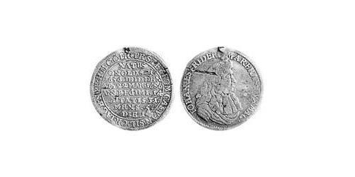 1 Groschen Ансбах (1398–1792) Срібло John Frederick, Margrave of Brandenburg-Ansbach (1654 – 1686)