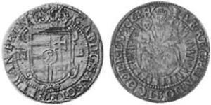 1 Groschen 外西凡尼亞公國 (鄂圖曼帝國) (1570 - 1711) 銀 Gabriel Bethlen, prince of Transylvania (1580-1629)