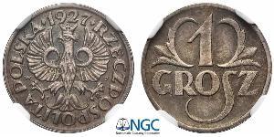 1 Grosh Second Polish Republic (1918 - 1939) Copper 