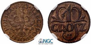 1 Grosh Deuxième République de Pologne (1918 - 1939) Cuivre 