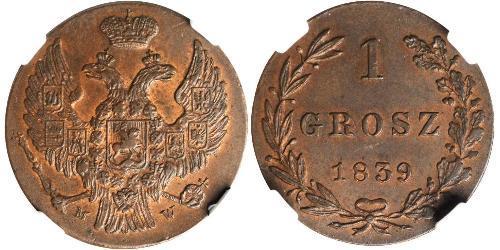 1 Grosh Polonia / Regno del Congresso (1815-1915)  
