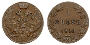 1 Grosh Zarato de Polonia (1815-1915) / Polonia  