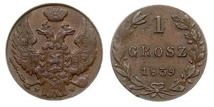 1 Grosh 波蘭會議王國 (1815 - 1915) / 波兰  